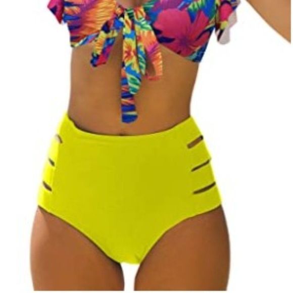 Telaura High Waist Flounce Bikini Set - Picture 3 of 7